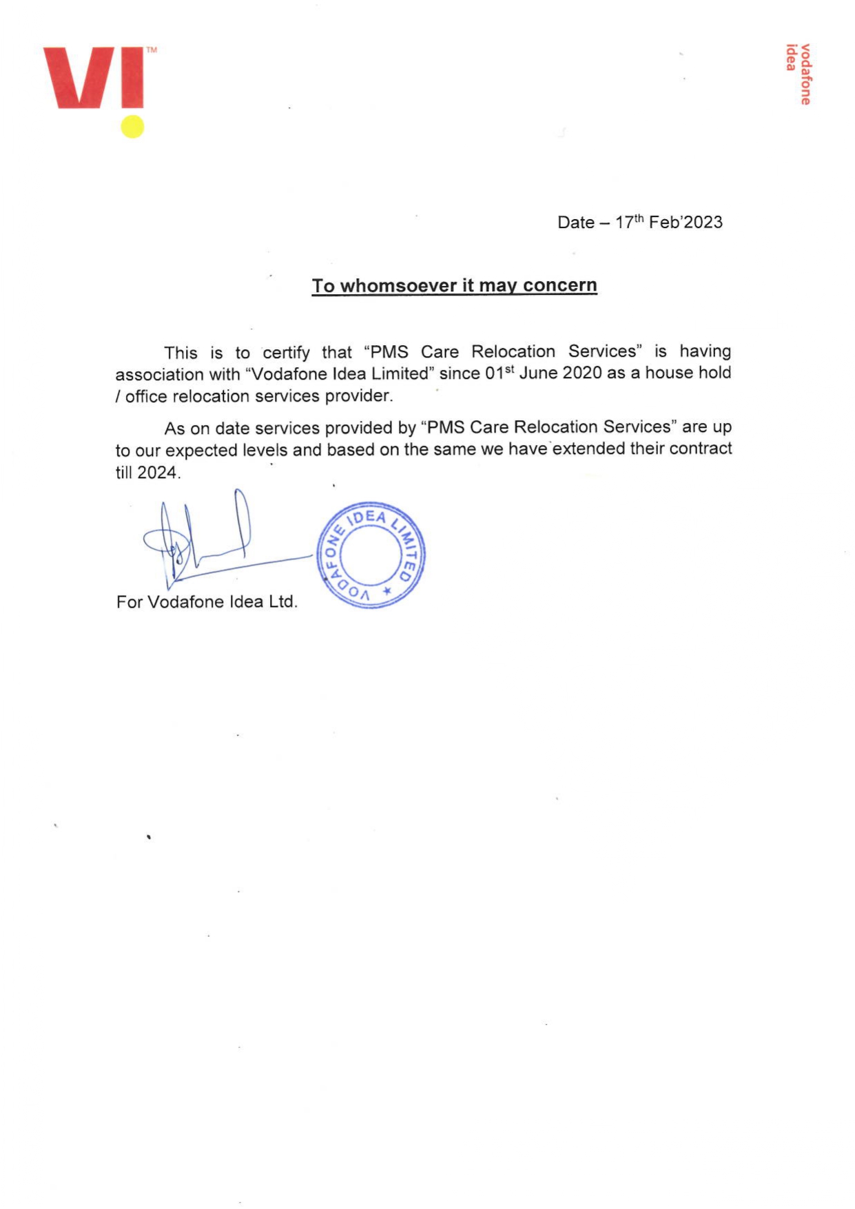 Certificate thumbnail